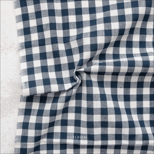 Gingham puuvillakangas