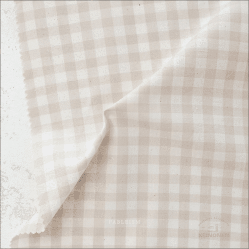 Gingham puuvillakangas